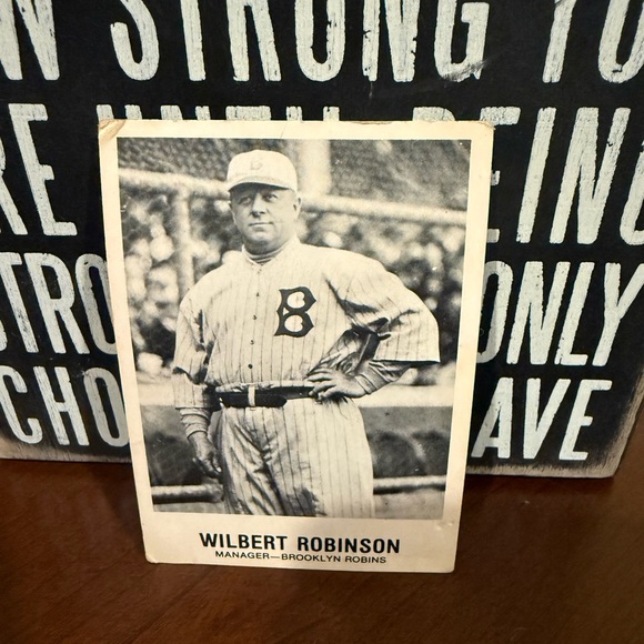 Other - Wilbert Robinson Brooklyn Robins Vintage Photo